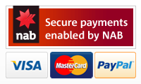 Secure Checkout - Paypal, Visa, Mastercard accepted