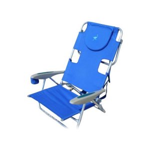 OSTRICH ON YOUR BACK CHAIR - BLUE