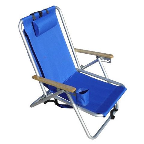 Wearever Backpak Chair - Royal Blue - BeachKit