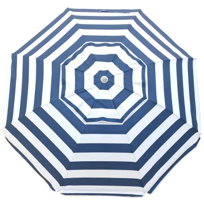 DAYTRIPPER 210CM BEACH UMBRELLA - NAVY/WHITE