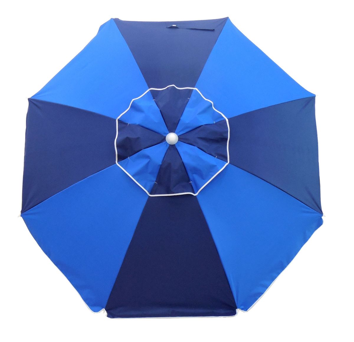 Fiesta Beach Umbrella - Navy/Royal - BeachKit